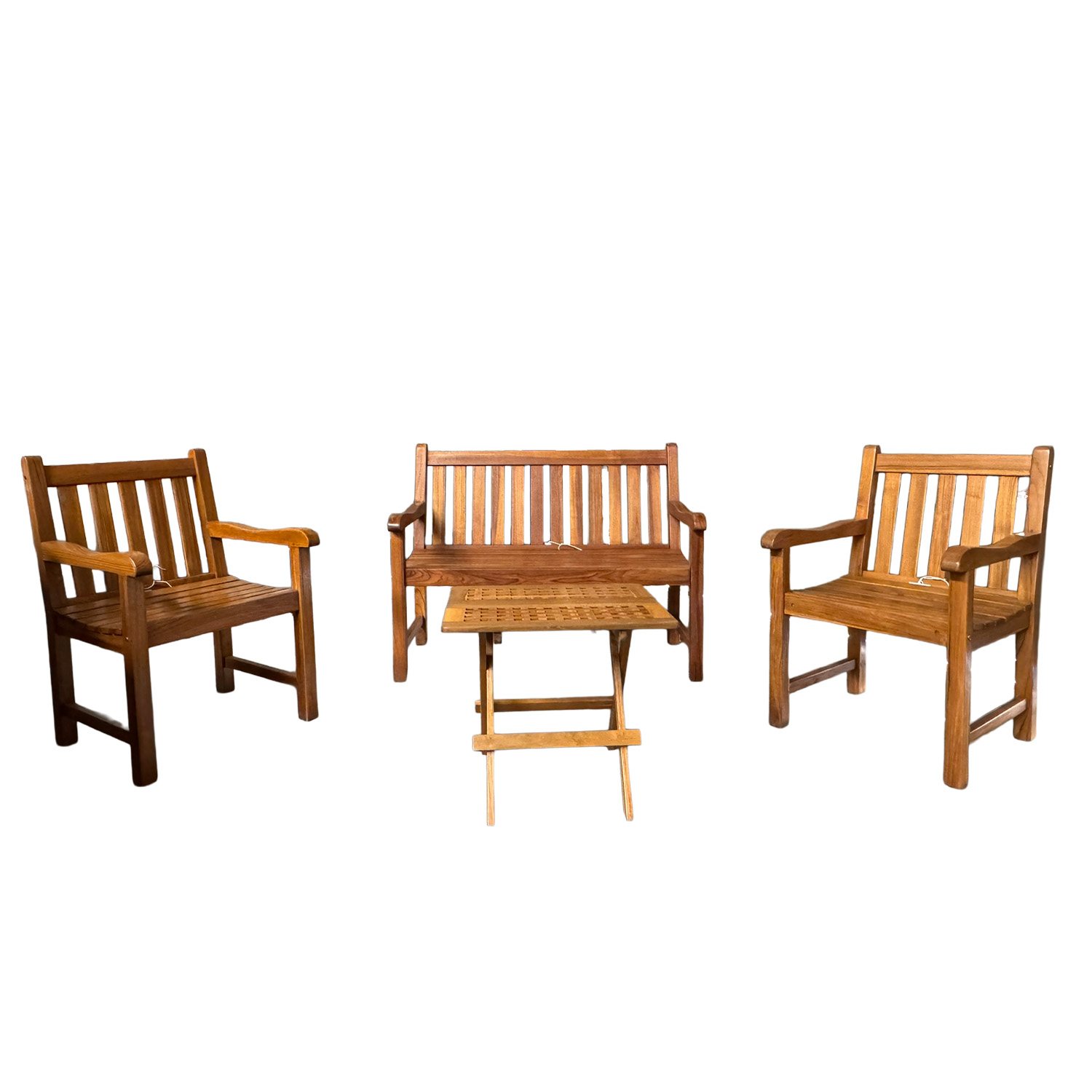 Set de sillones de Teca